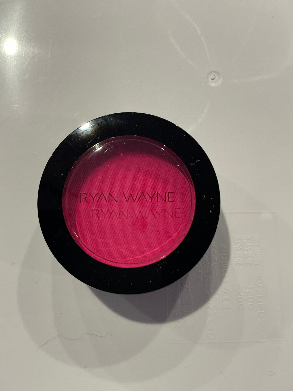 Ryan Wayne blush shade
