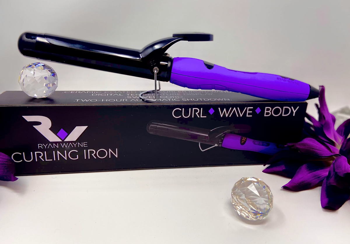 Ryan Wayne Ceramic Curling Iron supporting image 2