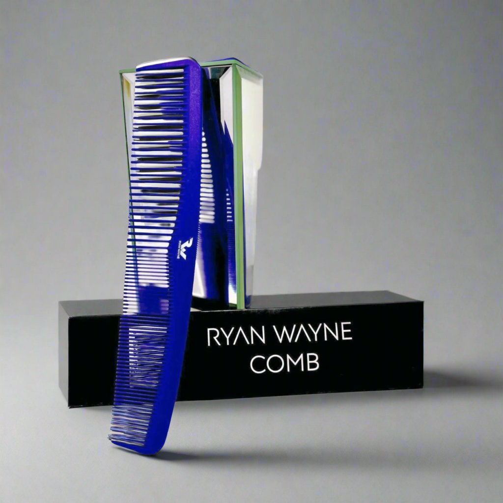 Ryan Wayne professional styling comb packaging view