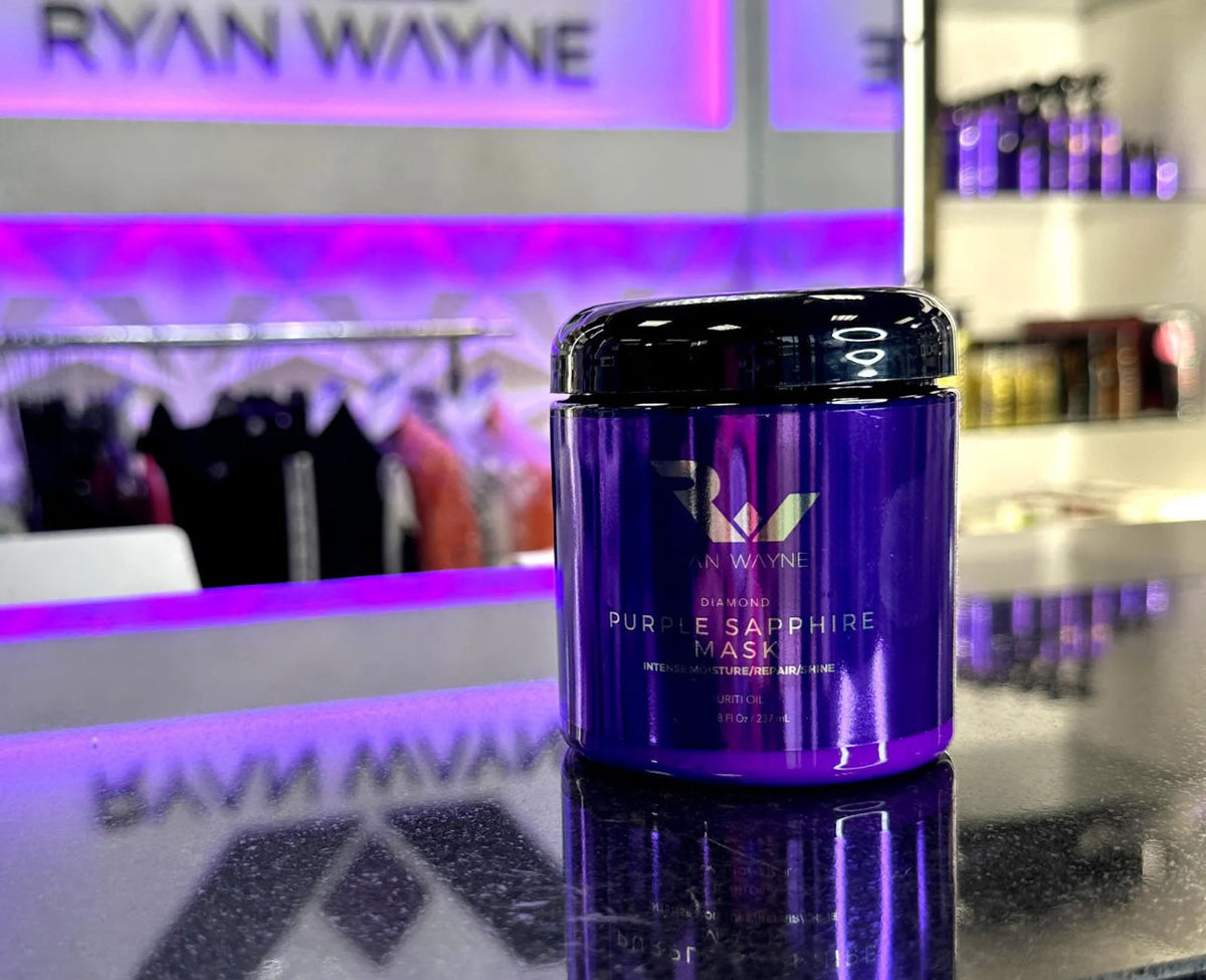 Ryan Wayne Purple Sapphire Hair Mask lifestyle image