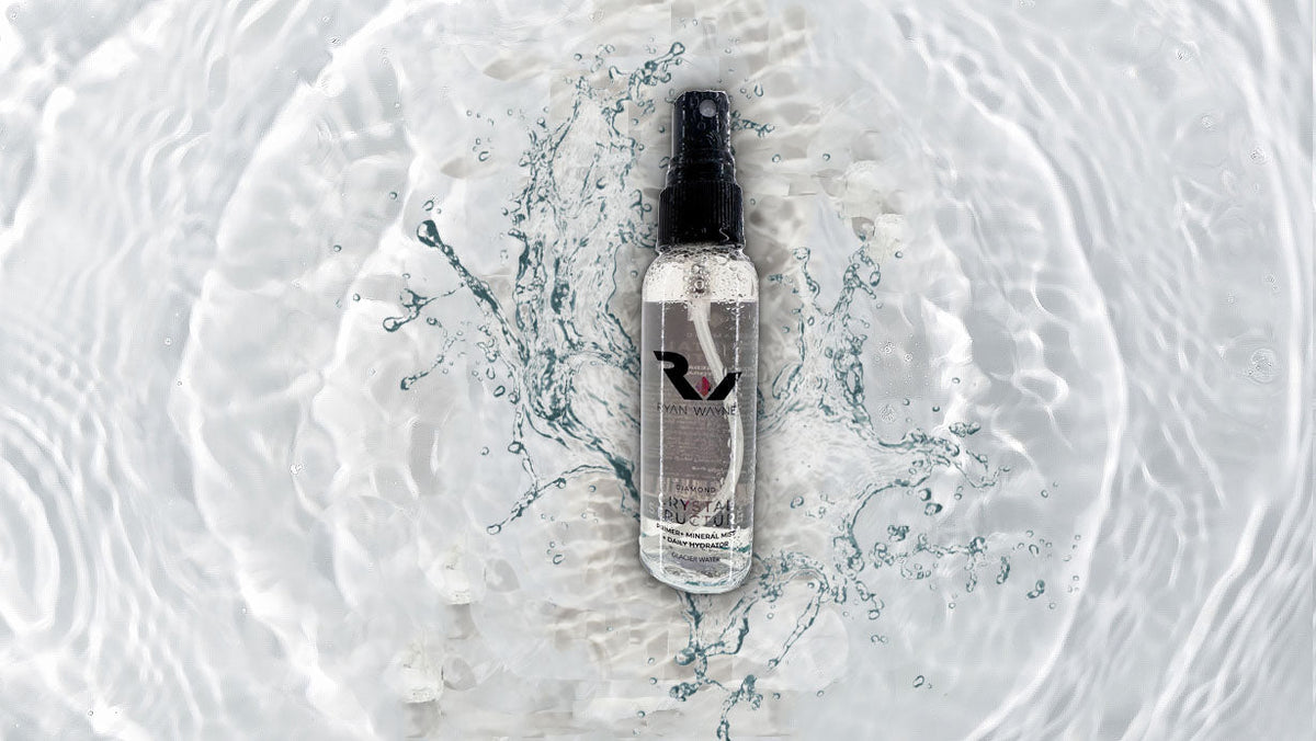 Ryan Wayne Crystal Structure travel bottle
