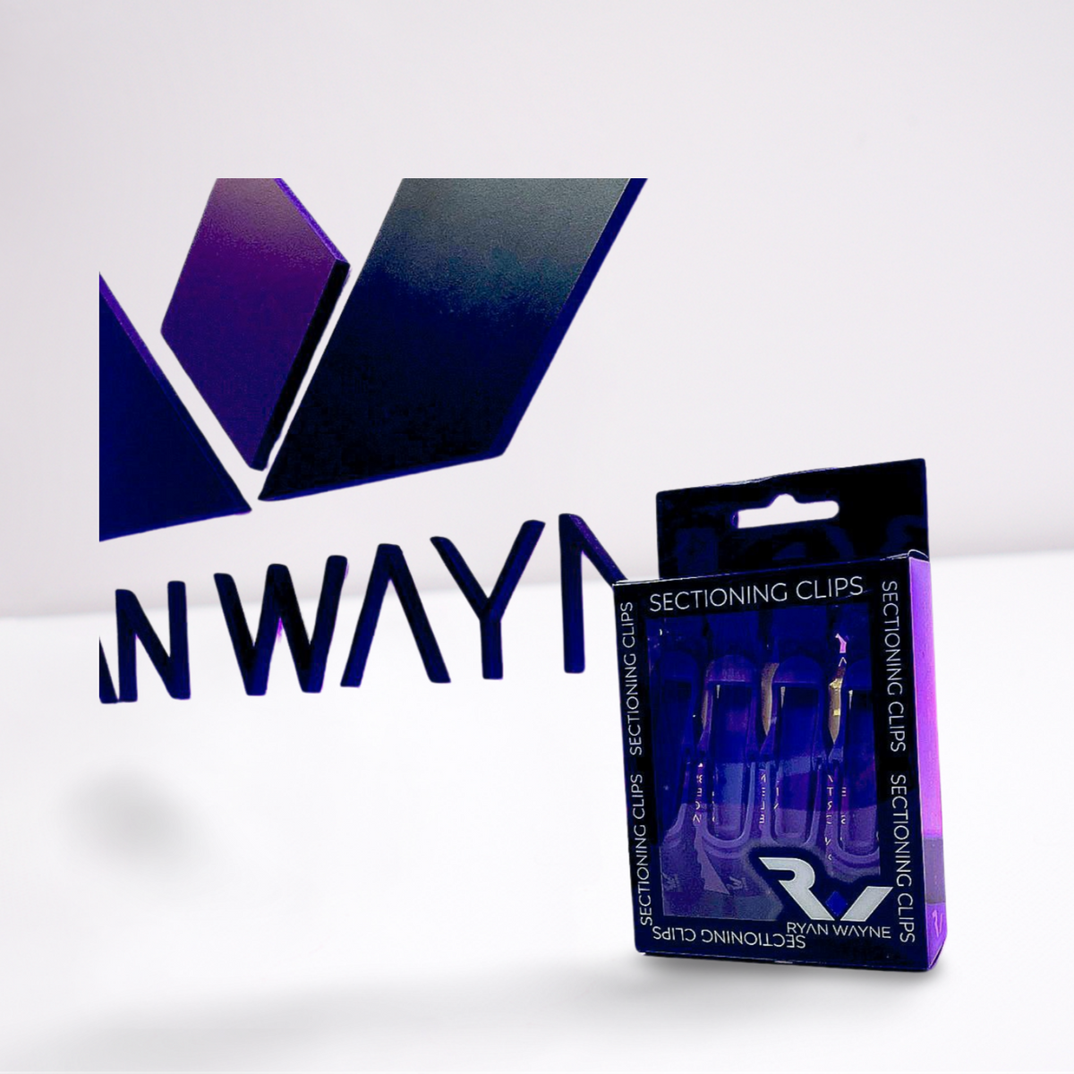 Ryan Wayne purple sectioning clips original product reference 1